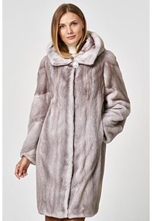 Норковая шуба с капюшоном Empire of Fur