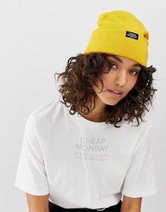 Шапка-бини с логотипом Cheap Monday - Желтый
