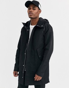 Черная парка два-в-одном ASOS DESIGN - Черный