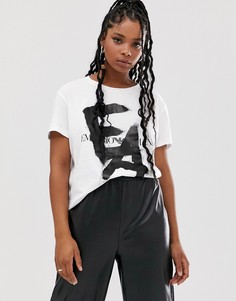 Футболка с логотипом Emporio Armani - Белый