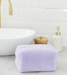 Сиреневая косметичка из искусственного меха Skinnydip - Фиолетовый