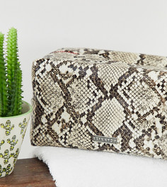 Косметичка со змеиным принтом Skinnydip - Мульти