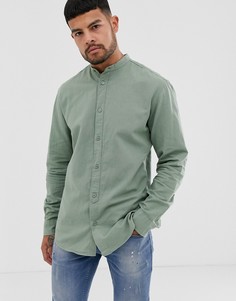 Рубашка с воротником на пуговице Jack & Jones - Зеленый