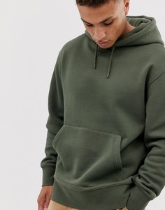 Худи цвета хаки Topman - Зеленый