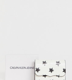 Кошелек со звездами Calvin Klein Jeans - Белый