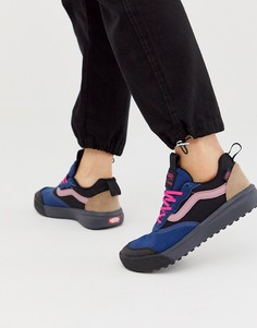 Сине-розовые кеды Vans UltraRange - Розовый