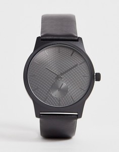 Черные часы с дополнительными циферблатами ASOS DESIGN - Черный