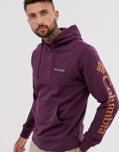 Фиолетовый худи с принтом Columbia Viewmont II Sleeve - Фиолетовый