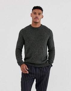 Хлопковый джемпер цвета хаки ASOS DESIGN - Зеленый
