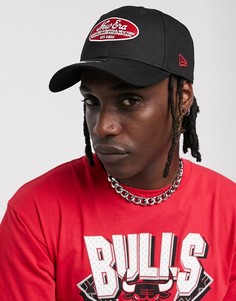 Черная регулируемая кепка с логотипом New Era 9Forty - Черный