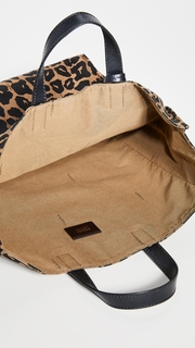 What Goes Around Comes Around Fendi Brown Leopard Tote
