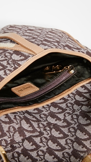 What Goes Around Comes Around Dior Brown Canvas Saddle