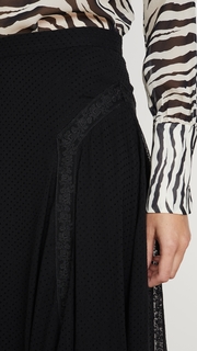 Zimmermann Sabotage Ruffle Lace Skirt