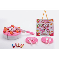 Игровой набор Junfra "Фруктовый торт" с аксессуарами Junfa Toys