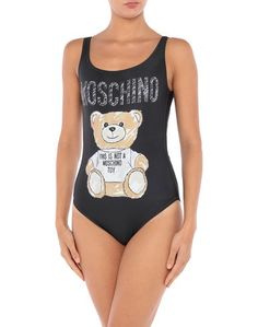 Слитный купальник Moschino