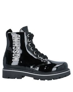 Полусапоги и высокие ботинки Moschino