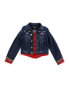 Джинсовая верхняя одежда Dsquared2