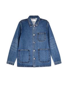 Джинсовая верхняя одежда Topman