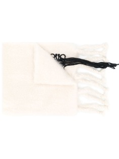 Loewe embroidered logo scarf