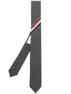 Thom Browne Engineered Stripe Necktie In Wool