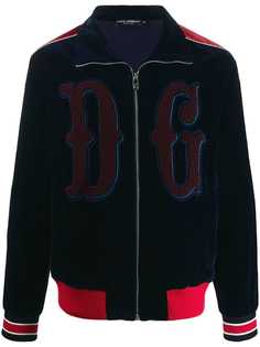 Dolce & Gabbana embroidered logo sports jacket