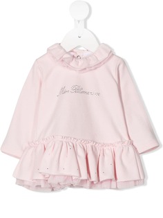 Miss Blumarine платье с оборками на подоле