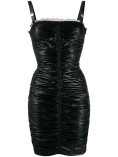 Versace Jeans Couture платье мини со сборками