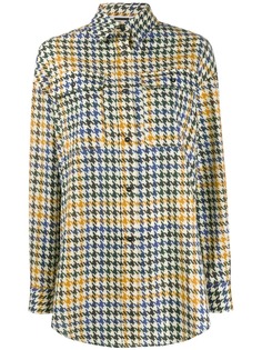 McQ Alexander McQueen рубашка в ломаную клетку