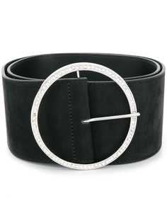 Alessandra Rich circular buckle belt