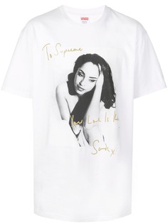 Supreme футболка с принтом