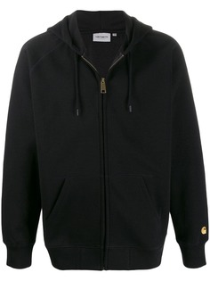 Carhartt WIP zipped drawstring hoodie