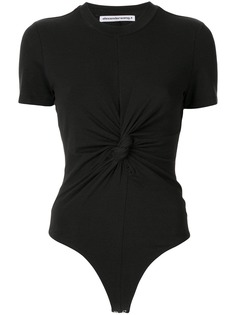 T By Alexander Wang short-sleeve fitted bodysuit