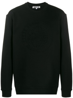 McQ Alexander McQueen logo embossed sweatshirt