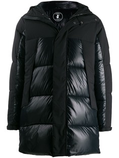 Save The Duck contrast panels padded coat