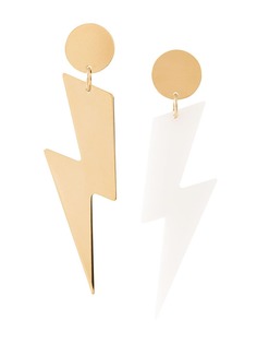 Isabel Marant lightning bolt earrings