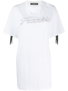 Frankie Morello fringe detail T-shirt