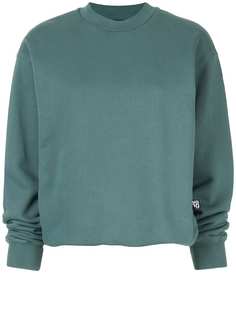 T By Alexander Wang long-sleeve fitted sweatshirt