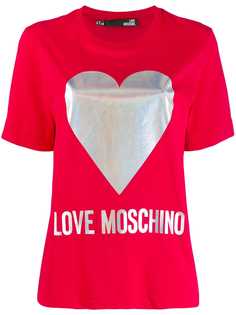 Love Moschino футболка с логотипом