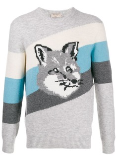 Maison Kitsuné джемпер с принтом