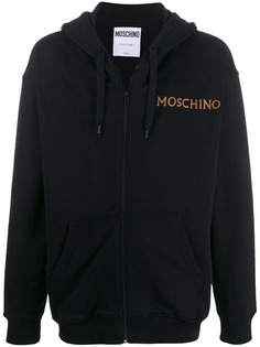 Moschino худи с принтом на спине