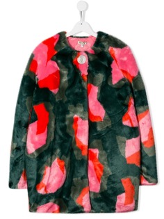 Kenzo Kids шуба из искусственного меха