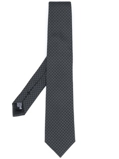 Emporio Armani галстук с логотипом