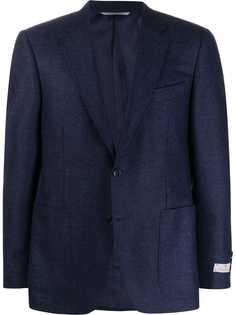 Canali строгий блейзер кроя слим