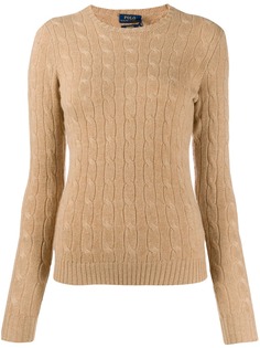 Polo Ralph Lauren приталенный свитер фактурной вязки