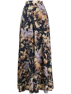 Zimmermann high waisted printed skirt