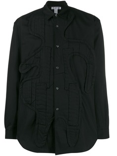 Comme Des Garçons Shirt рубашка с аппликацией