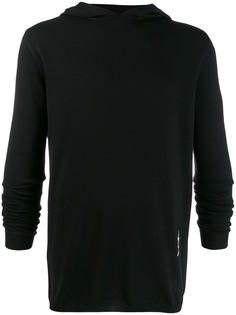 Rick Owens fine knit hoodie