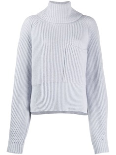 Ssheena roll neck knitted jumper