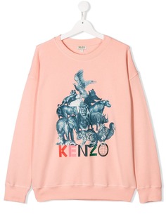 Kenzo Kids толстовка Crazy Jungle