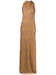 Missoni платье макси без рукавов